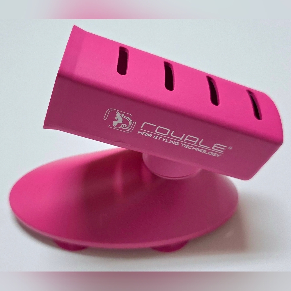 Royale Pro Hot Pink Hair Tool Holder | Curling Iron And Straightener Stand - New